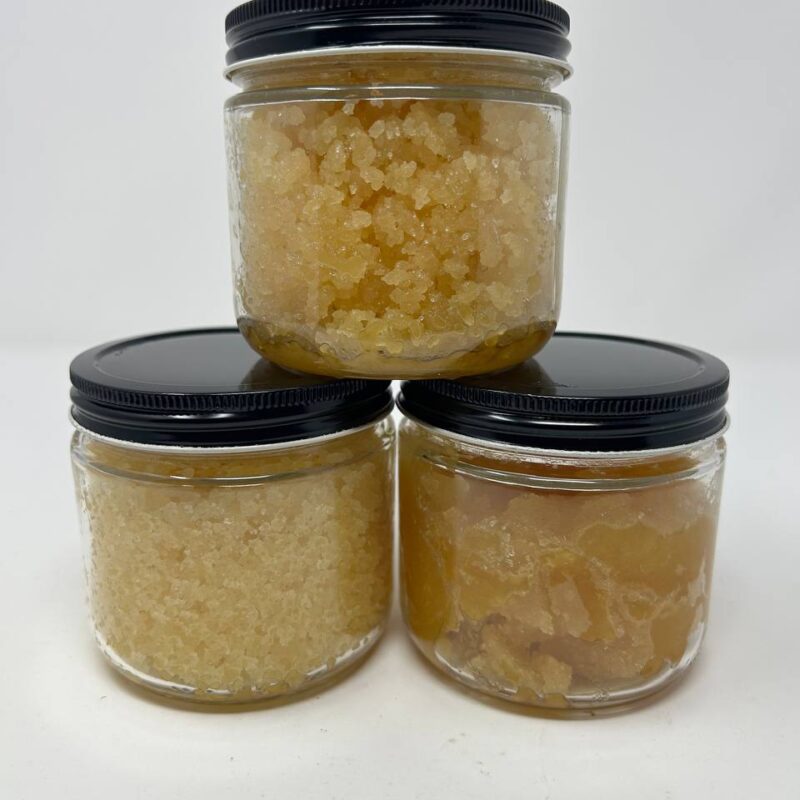 cannabis oil in a jar