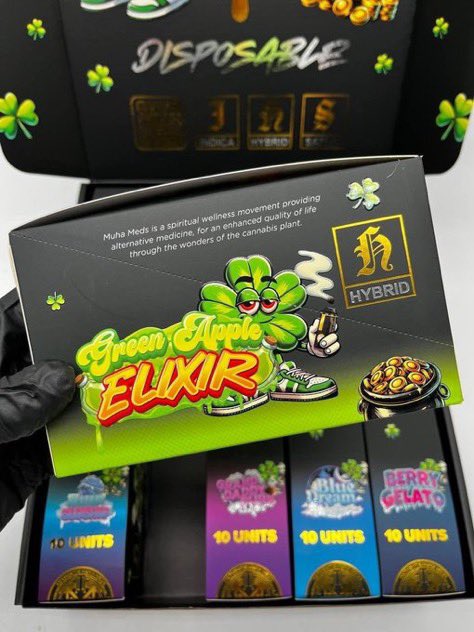 Muha Meds Green Apple Elixir