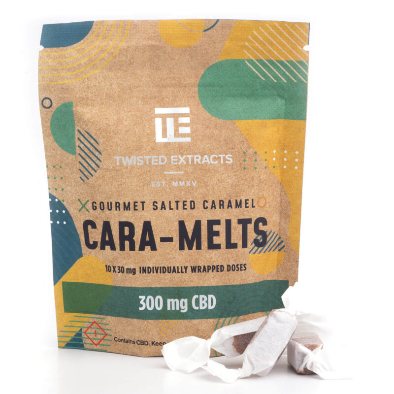 Twisted Extracts Salted Cara-Melts - Cheap Dabbs, Twisted Extracts – Salted Cara-Melts 300mg CBD, Twisted Extracts – Salted Caramel CARA-MELTS, Twisted Extracts 300mg Cara-Melts - Buy Low Green, CBD Salted Cara-Melts (300 mg CBD) - My High - getmyhigh.com, CBD Salted Cara-Melts - 300mg - Ganjagrams.